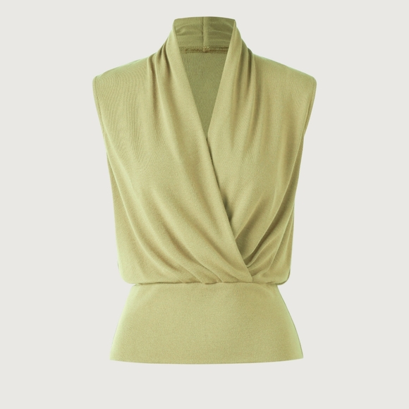 NWT OGL Light ThermalSurplice Wrap Tank Top SIZE M - Picture 1 of 10